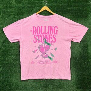 The Rolling Stones Hackney Diamonds Rock Band T-Shirt Size XXL